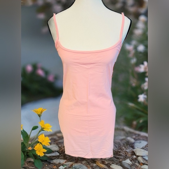 NWT Medium Dolls Kill Current Mood Pretty Imperfect Mini Dress in Pink - Picture 13 of 16
